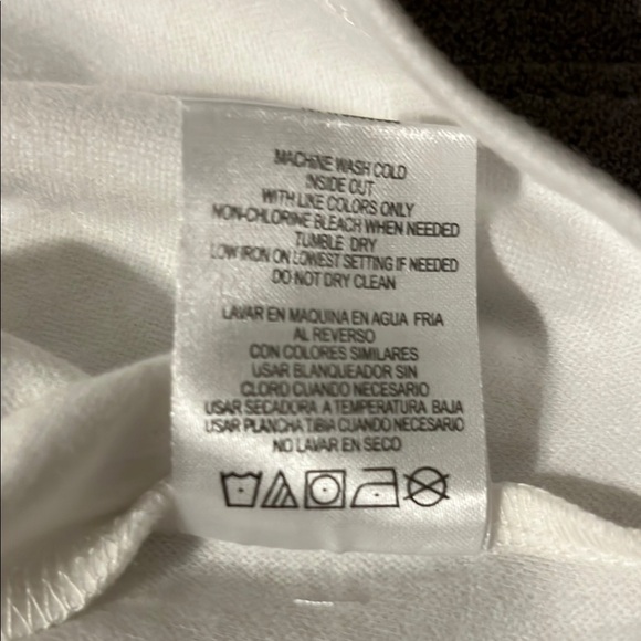 Copper Key White Long Sleeve Tee Relaxed Fit - Picture 8 of 9